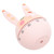 Zerodeko Children's Timer Visual Timer Cooking Timer Bunny Shape Kitchen Timer Mechanical Kitchen Timer Countdown Reminder Kids Clock Egg Timer Pink Metal Gift Desktop Student