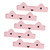 Zerodeko 5pcs Sticky Shoes Holder Shoes Storage Shelf Wall Mounted Shoes Rack Door Shoe Hangers Shoe Mounted Shoe Rack Small Shoe Racks Shoe Storage Pink Slippers Wall-mounted