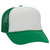 Otto Cap 5 Panel Mid Profile Mesh Back Trucker Hat Polyester Foam Front