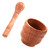 Milisten 1 Set Garlic Masher Medicine Bowl Mincer Mash Bowl Mixing Grinding Bowl Mortar Pestle Garlic Grinding Tool Garlic Grinder Grind Bowl Garlic Crush Pot Baby Ceramics Pp Mixing Bowl