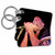 3dRose Key Chains harmonica player artistic (kc-164308-1)