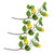 MAGICLULU Artificial Lemon Branches Simulation Fruits Tree Stem Yellow Lemons with Green Leaves 3pcs Lifelike Fake Fruit Props for Farmhouse Home Decor Flower Arrangement