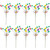 10PCS Easter Picks with Pastel Easter Eggs and Berries 8 Inch Colorful Spring Sprays Artificial Berry Stems Easter Egg Twigs Floral Branches for Easter Flower Arrangement Centerpiece Wreath Decor (10)