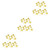 Abaodam 15 Pcs Autumn Maple Leaf Shrubs Artificial Autumn Maple Leave Maple Leaf Decor Simulated Maple Leaf Fall Decor Garland Maple Leaves Craft Material Decorations Household