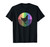 Vintage Retro Chicken Gay Pride Rainbow Flag Gift Distressed T-Shirt
