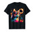 Total Solar Eclipse Cat 2024 Colorful Solar Eclipse Glasses T-Shirt