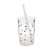 Angoily Water Bottle Mason Jars Mason Jars Glass Cups with Lids and Straws Glass Bubble Tumbler Smoothie Cup Dome Glass Cup for Bubble Tea Smoothie Soda Home Office Bar Bottles Bottles