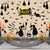 Halloween Witch Wall Decals Halloween Moon Bat Wall Stickers Happy Halloween Wall Decals Peel and Stick Vinyl Black Bat Ghost Spider Pumpkin Crow Halloween Window Decals Party Decorations
