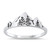 Mountains & Trees Nature Ring New 925 Sterling Silver Wilderness Band Size 8