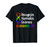 Neurodiversity Shirt Autism Spectrum ASD Rainbow Infinity T-Shirt