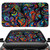 Gven Windshield Sun Shade, Car Front Window Shades Cute Windhsield Sunshade Cover Sun Visor Shield Block Automotive Interior Portector Blocks UV Rays for Car Pickup Truck SUV Accessories (Abstract, S)