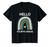 Kids Hello Fourth Grade Boho Rainbow 4th Grade Back To School T-Shirt