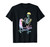Skeleton Holding A Cat Shirt Lazy Halloween Costume Tie Dye T-Shirt