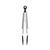OXO 9-Inch Locking Tongs with Nylon Heads Kitchen Tools, Silver