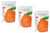 Butterfields Candy - Gourmet, Old-Fashioned HONEYBELL ORANGE Buds Hard Candy | Gluten Free | Made with 100% Real, Pure Cane Sugar | Handcrafted in the USA- 2.5oz (3 Pack)