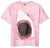 The Mountain Shark Bite Child T-Shirt, Pink, Large