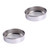 MAGICLULU 2pcs Flour Sifter for Baking Metal Screen Mesh Stainless Strainer Stainless Steel Colander Flour Sifter Stainless Steel Mesh Round Flour Sifter Filter Flour Duster Sieve Thicken