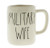 Rae Dunn by Magenta MILITARY WIFE Ceramic LL Coffee Mug