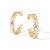 PAVOI 14K Yellow Gold Plated 925 Sterling Silver Post Cubic Zirconia Leaf Hoop Earrings | Gold Hoop Earrings for Women PAVOI 14K Yellow Gold Plated 925 Sterling Silver Post Cubic Zirconia Leaf Hoop Earrings | Gold Hoop Earrings for Women
