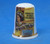 Birchcroft China Collectible Thimble Queen Elizabeth Coronation Poster - Dome Gift Box