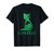 Cat Leprechaun T-Shirt Cat Lover Shamrock St Patrick's Day T-Shirt