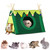 Guinea Pig Forest Hideaway Tent Small Animals Fleece Hideout Hamster Corner Hammock House Pet Habitat Bed Rabbits Nest Toy Cage Accessories for Chinchillas Ferrets Hedgehogs Glider Rats Bunny Guinea Pig Forest Hideaway Tent Small Animals Fleece Hideout Hamster Corner Hammock House Pet Habitat Bed Rabbits Nest Toy Cage Accessories for Chinchillas Ferrets Hedgehogs Glider Rats Bunny