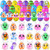 24 Pack Prefilled Easter Eggs Stress Ball Toy, Easter Basket Stuffers with Sticky Squishy Squeeze Balls Toys, Perfect for Easter Egg Hunt, Easter Eggs Fillers