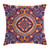 Ambesonne Paisley Throw Pillow Cushion Cover, Style Ornamental Rug Pattern Inspired Design with Flowers and Leaves, Decorative Square Accent Pillow Case, 24" X 24", Pale Orange