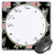 3dRose Music Clock Face Musical Notes Time Musician Notation - Pretty... - Mouse Pads (mp-362989-1)
