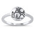 CloseoutWarehouse 925 Sterling Silver Tree Mountain Sun Ring Size 8