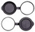 Opticron Rubber Objective Lens Covers 42mm OG M Pair fits models with Outer Diameter 50~52mm