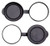 Opticron Rubber Objective Lens Covers 42mm OG M Pair fits models with Outer Diameter 50~52mm