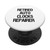 Retired Auto Clocks Repairer PopSockets Swappable PopGrip