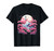 Japanese Cherry Blossom Tree Sakura Flower Mountain Sunset T-Shirt