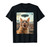Extraterrestrial Encounter: Cat Selfie with UFO T-Shirt