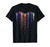 Dog Paws Heart Watercolors Painting Heart Dogs Paw Rainbow T-Shirt