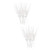 ifundom 40 Pcs Eucalyptus Leaves Fake Eucalyptus Bouquet Faux Eucalyptus Branches Wreath Arrangement Stem Bridal Centerpiece Leaves Greenery Green Leaves Autumn White Silk Flower Bride