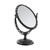 Angoily Double Sided Makeup Mirror European Style Makeup Mirror Girl Gifts Travel Makeup Mirror Oval Vanity Mirror Vintage Tabletop Mirror Desktop Glass to Rotate Desk Mirror