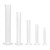 DOITOOL Graduated Measuring Cylinder Measuring Cylinder 100ml 5pcs Test Tube Measuring Cylinder Pack Measuring Bucket 50ml Measuring Cylinder Science Measuring Test Tubes