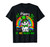 Happy St. Cat Trick's Day Patrick's Day Cat Clovers Rainbow T-Shirt Happy St. Cat Trick's Day Patrick's Day Cat Clovers Rainbow T-Shirt