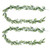 FUNOMOCYA 2pcs Eucalyptus Wedding Hanging Vine Vine Rattan String Decorate Eucalyptus Leaves Artificial Hanging Eucalyptus Leaf Artificial Wall Vines Green Plants dusting Wreath