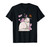 Cat With Butterfly Japanese Sakura Cherry Blossom T-Shirt