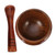 BIUDECO Kitchen Tools 1 Set Garlic Masher Garlic Mortar and Pestle Wooden Garlic Kitchen Utensils Kitchen Gear Mortar Coffee Bean Wooden Garlic Mincer Household Crusher