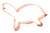 Turtle/Tortoise Cookie Cutter 3 X 5.5 inches - Handcrafted Copper Cookie Cutter by The Fussy Pup