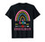 hello Kindergarten Rainbow first day back to School students T-Shirt