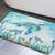 Sea Turtle Bathroom Rug, Nautical Turtle Bath Mat with Underwater Seashell Bathroom Rugs Shower Mat Marine Animals Blue Ocean Kitchen Rug Non Slip Mat Soft Runner Carpet Indoor Doormat (17" X29'')