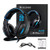 SADES SA816S Stereo Gaming Headset with Mic, Noise Cancelling Over Ear Headphones, Bass Surround, Soft Memory Earmuffs for PS4, PC, Xbox One Controller, Laptop Mac Nintendo Switch Games Phones