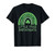 Little Miss Shenanigans St. Patrick's Day Clover Rainbow T-Shirt