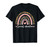 Special Education Teacher SPED Leopard Boho Rainbow T-Shirt