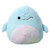 Squishmallows Kellytoy 2022 7" Holiday Beluga Whale - Includes Stickers